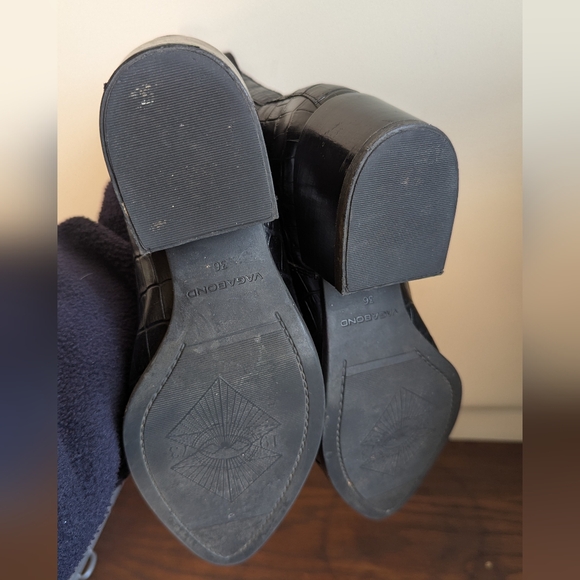Vagabond Makers Marja croc embossed boots - Picture 4 of 7